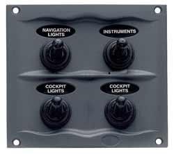 BEP 900-4WP 4 Way Switch Panel
