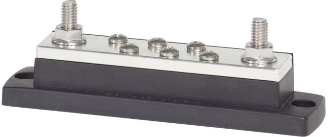 Blue Sea MaxiBus 250A BusBar Two 5/16in-18 Studs and Six #10-24 Screws