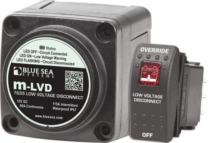 Blue Sea m-LVD Low Voltage Disconnect 12vDC