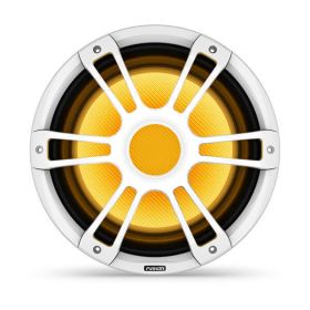 Fusion SG-SL123SPW 12in 600 Watt Sub-Woofer Sports Grill White