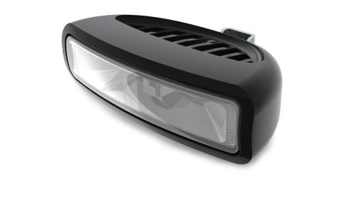 Lumitec Caprera3 Flood Light White LEDfts Dimmable Bracket Mount Black 12/24v