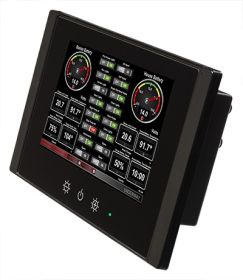 Maretron TSM810C 8in Vessel Monitoring and Control Touch Scrteen Display