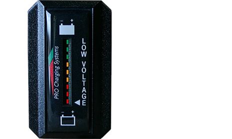 Pro Charging Eagle Performance Battery Fuel Gauge 48v Rectangle Vertical