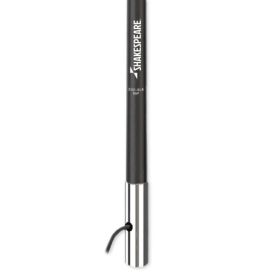 Shakespeare 5101 Black 8ft 6dB VHF Antenna Chrome Ferrule 15ft RG58 Cable