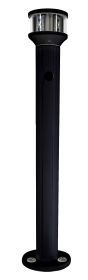 Seaview 12in Black Light Post With LTBLED12 Nav Light
