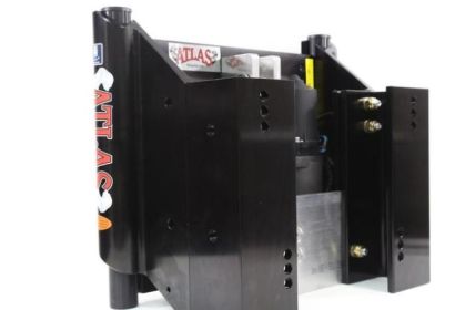 TH Marine Atlas 8in Jack Plate Heavy Duty Hydraulic Black Anodized