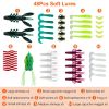383Pcs Fishing Lures Tackle Box Bass Fishing Animated Lure Crankbaits